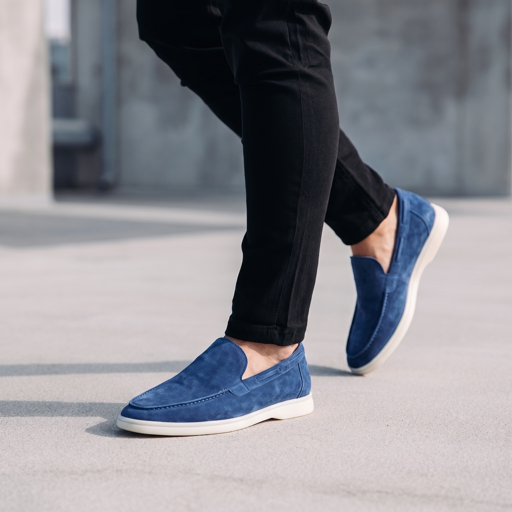 Men's Summer Suede Loafers