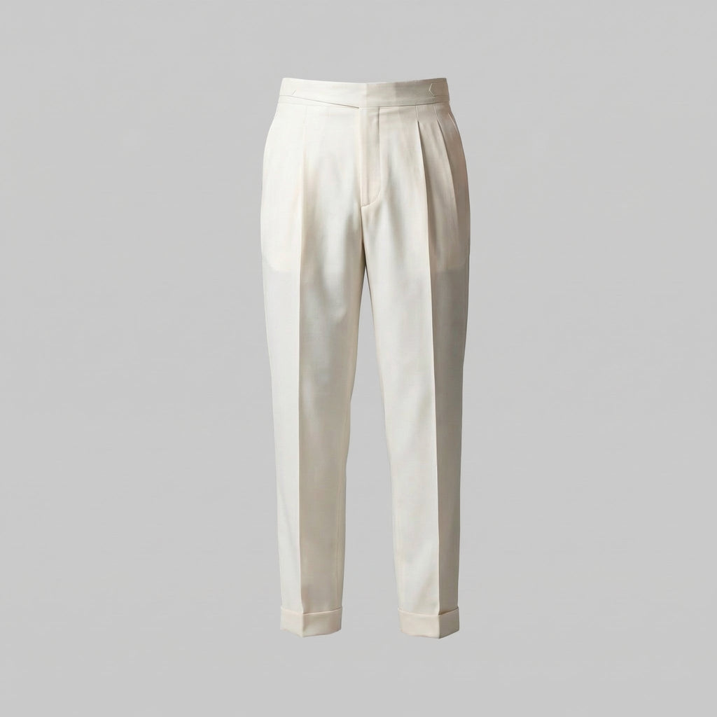 Men's Tailored fit Pleated Trousers
