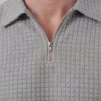 Men's Waffle Knit Short Outfit Summer Set