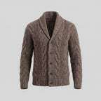 Men's Wool Knitted Cardigan