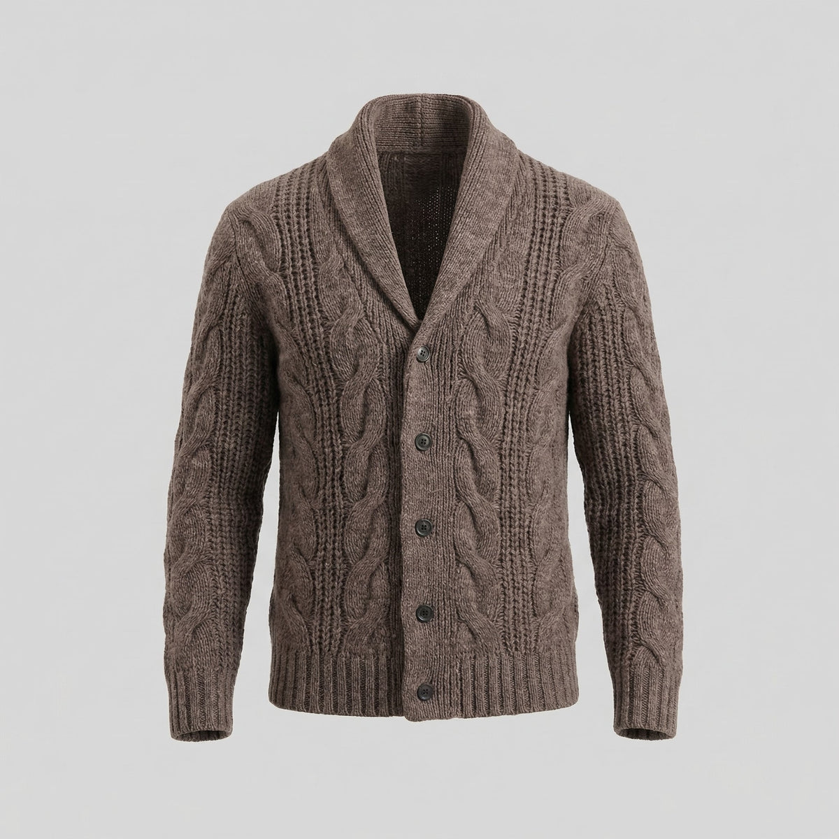 Men's Wool Knitted Cardigan