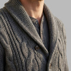 Men's Wool Knitted Cardigan