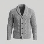 Men's Wool Knitted Cardigan