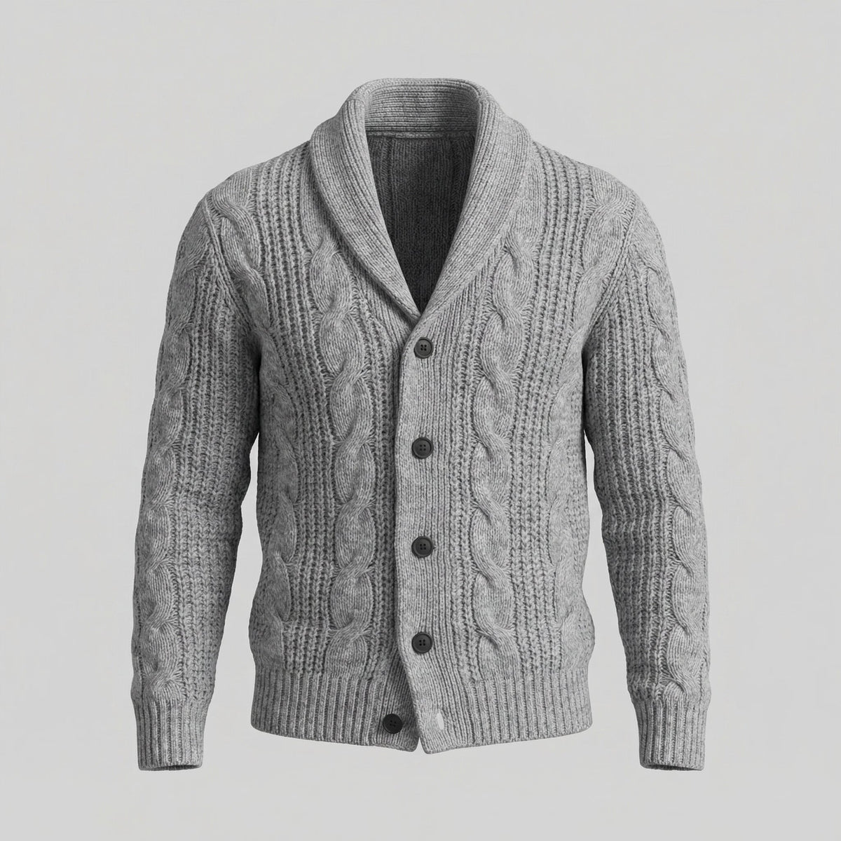 Men's Wool Knitted Cardigan