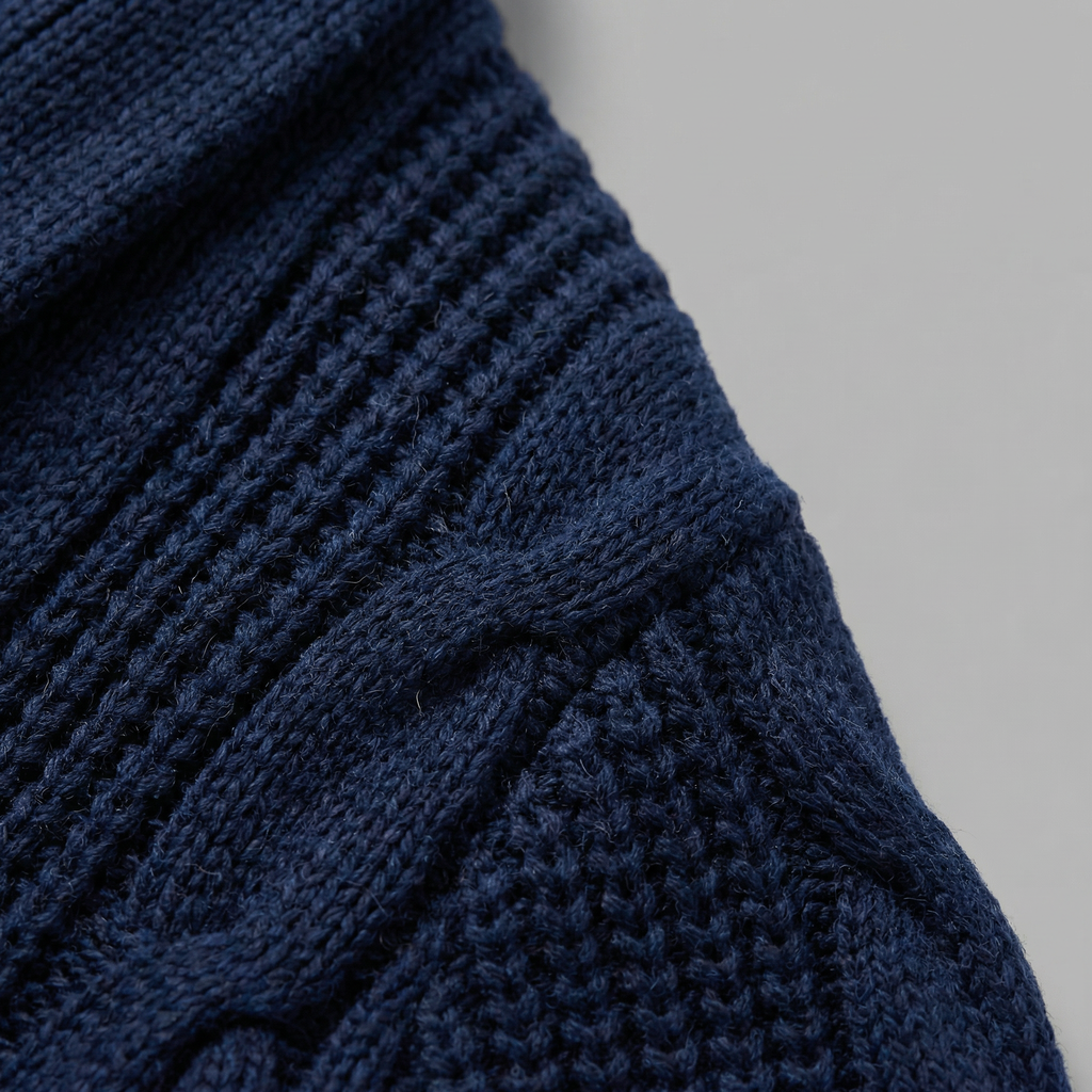 Men's Wool Knitted Cardigan